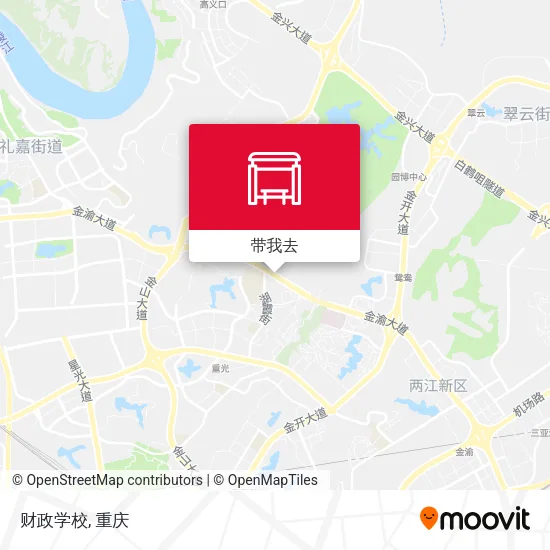 财政学校地图