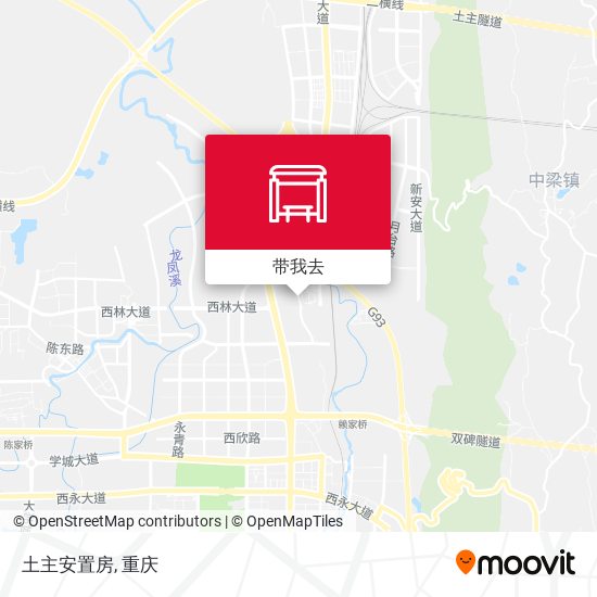 土主安置房地图