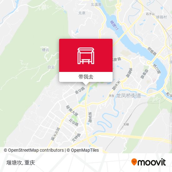 堰塘坎地图