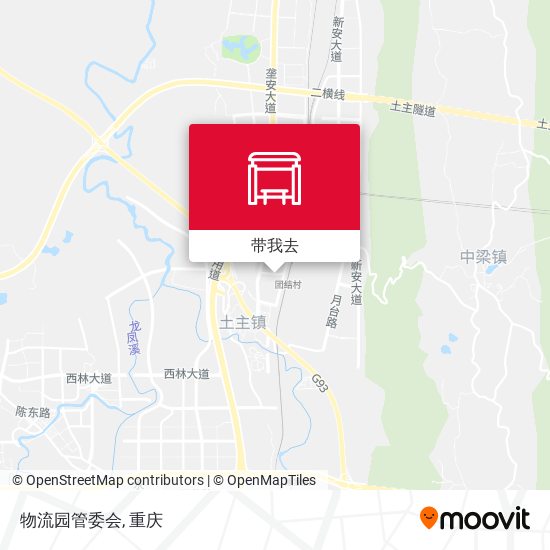 物流园管委会地图