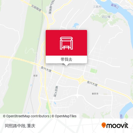同熙路中段地图