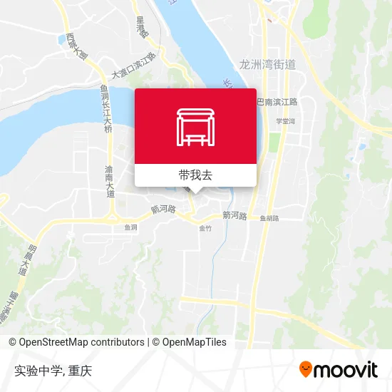 实验中学地图