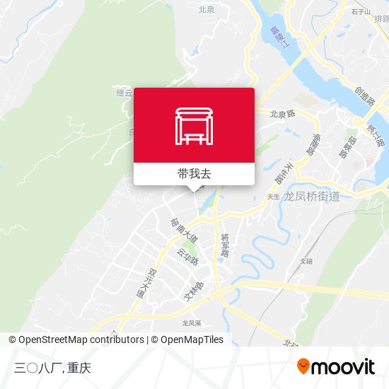 三〇八厂地图