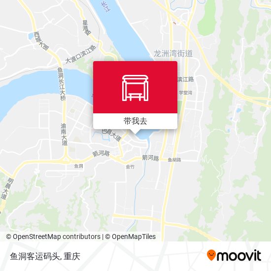 鱼洞客运码头地图