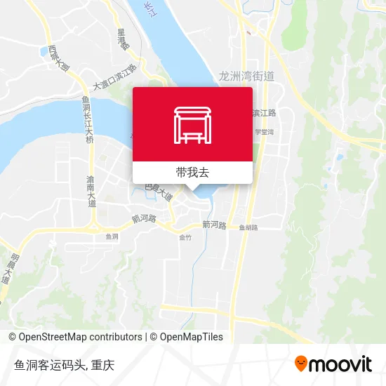 鱼洞客运码头地图