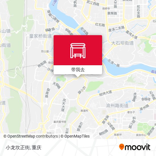 小龙坎正街地图