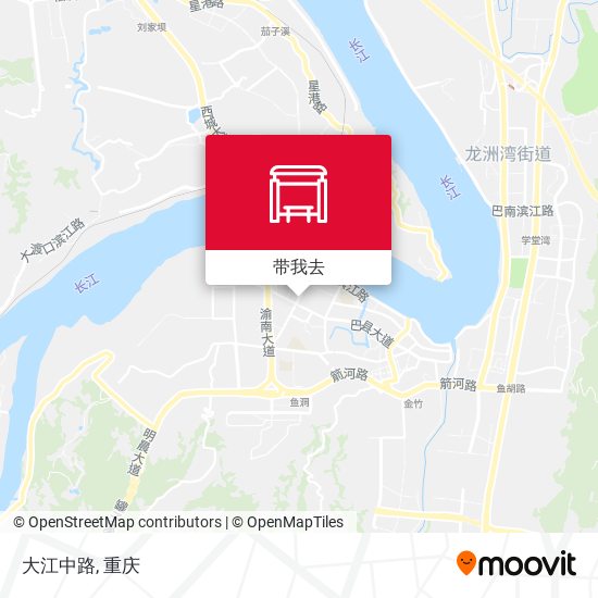 大江中路地图