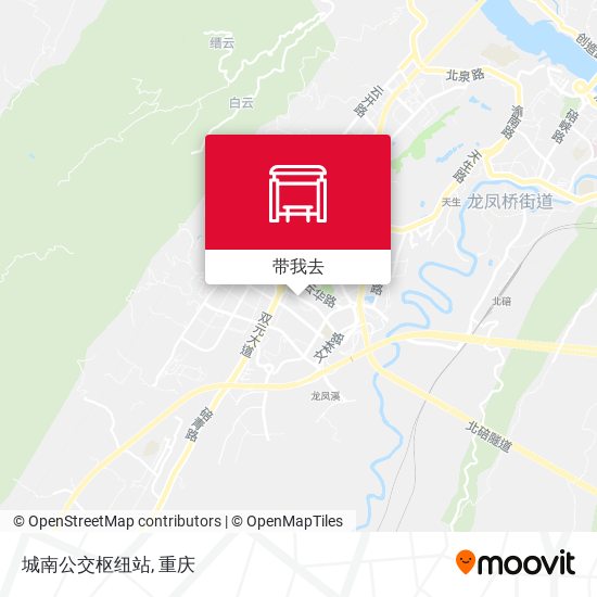 城南公交枢纽站地图