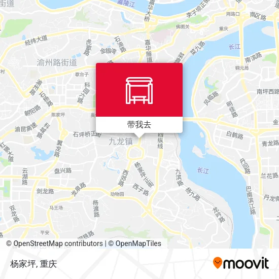 杨家坪地图