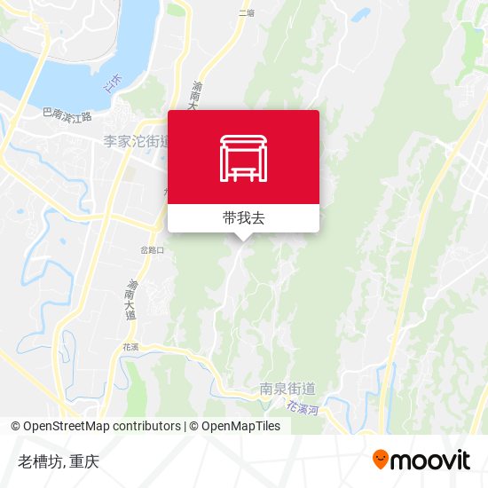 老槽坊地图