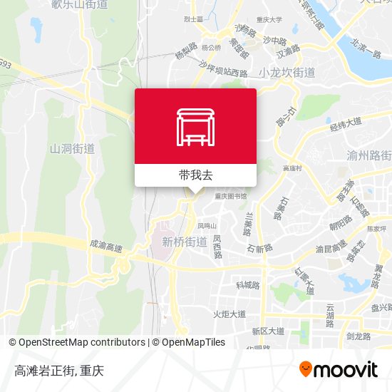 高滩岩正街地图