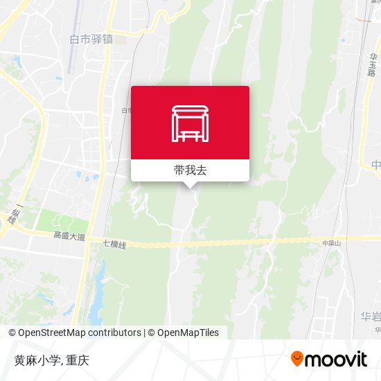 黄麻小学地图