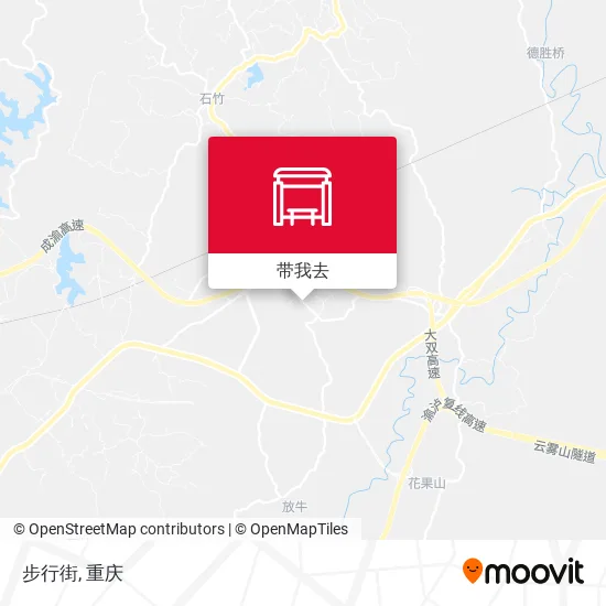 步行街地图