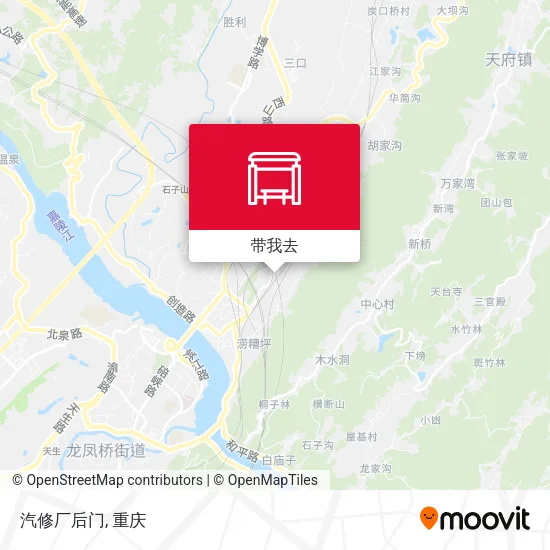 汽修厂后门地图