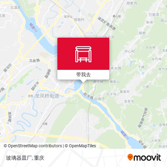玻璃器皿厂地图