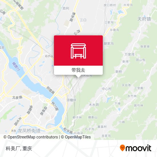 科美厂地图