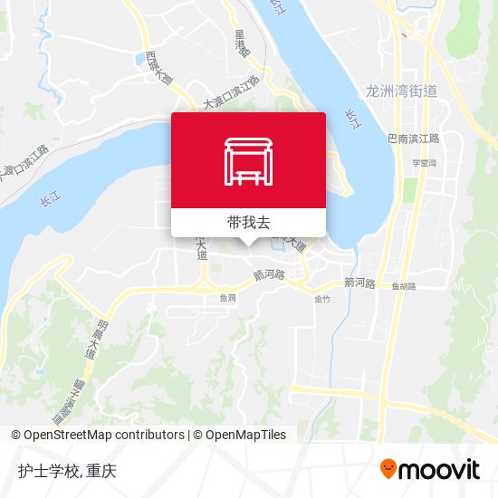 护士学校地图