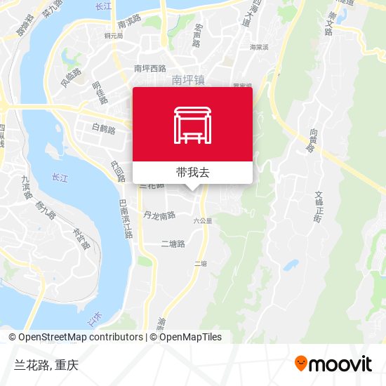 兰花路地图