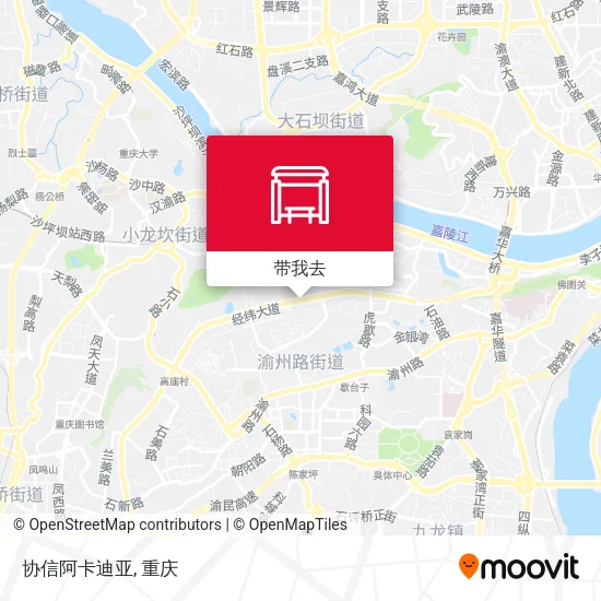 协信阿卡迪亚地图