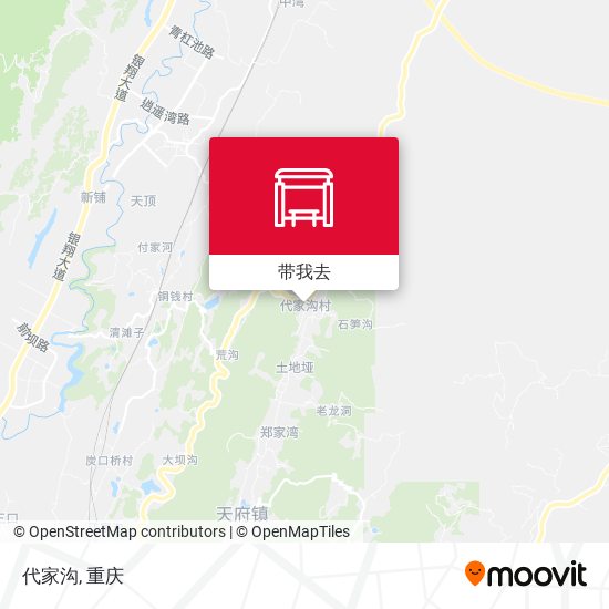代家沟地图