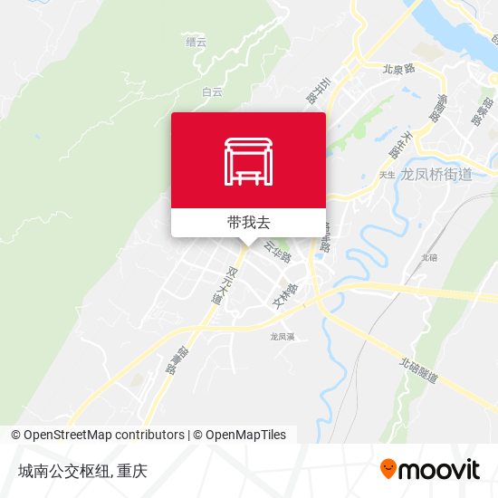 城南公交枢纽地图