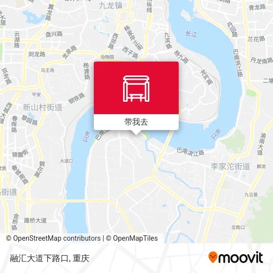 融汇大道下路口地图