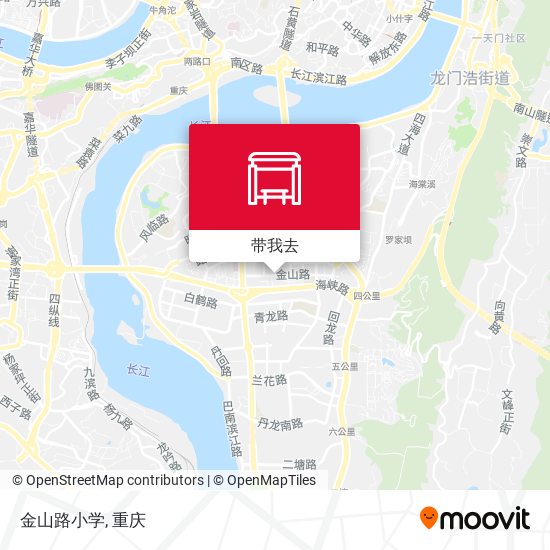 金山路小学地图