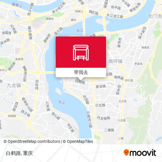 白鹤路地图