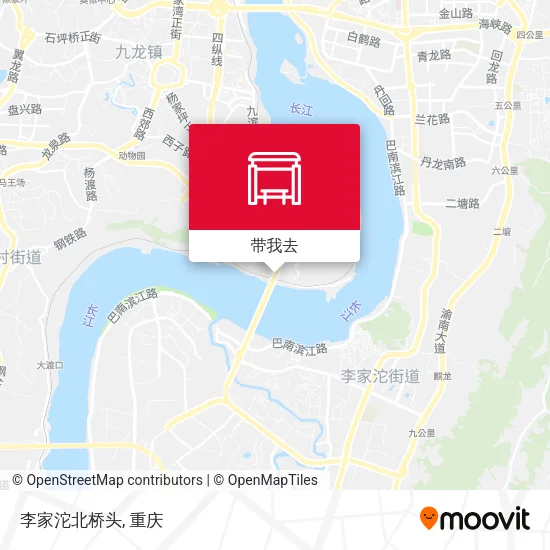 李家沱北桥头地图