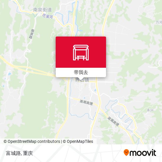 富城路地图