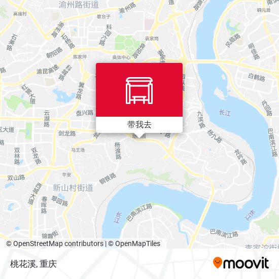 桃花溪地图