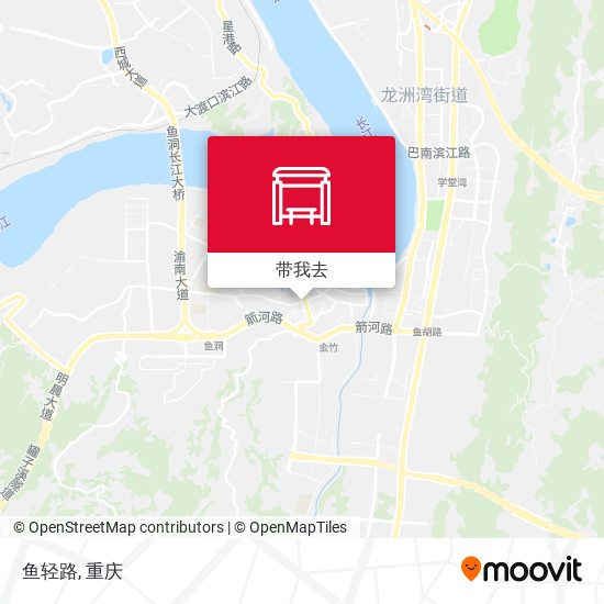 鱼轻路地图