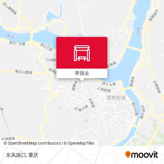 东风路口地图