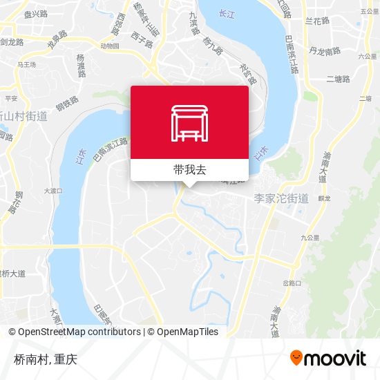 桥南村地图