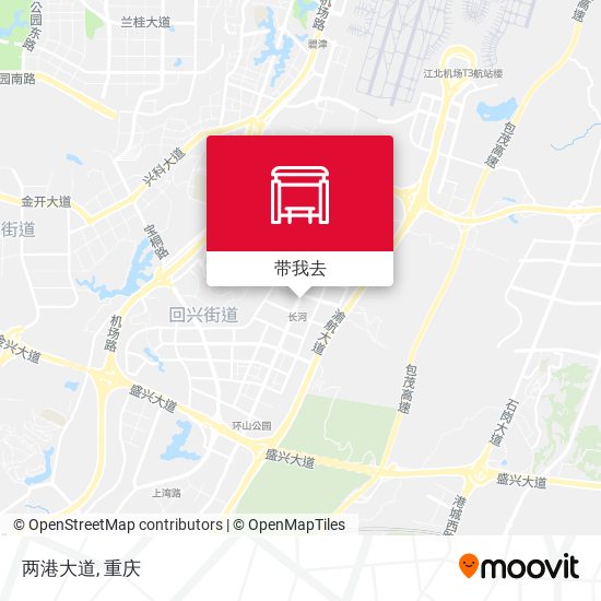 两港大道地图