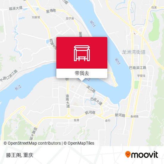 滕王阁地图