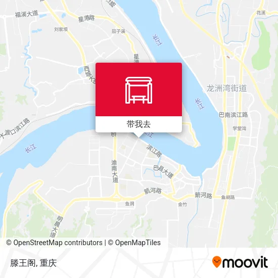 滕王阁地图
