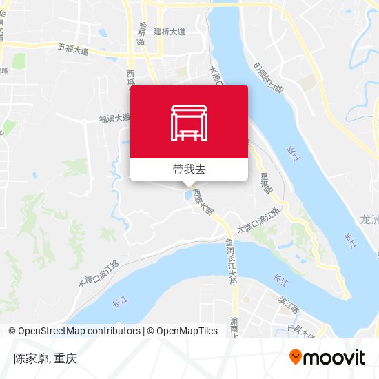 陈家廓地图