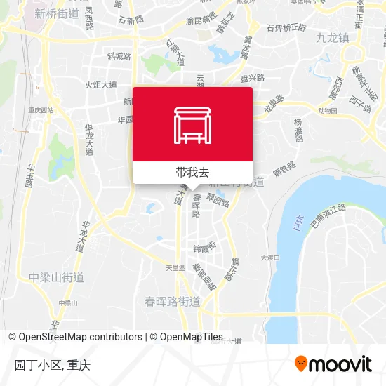 园丁小区地图