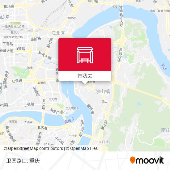 卫国路口地图