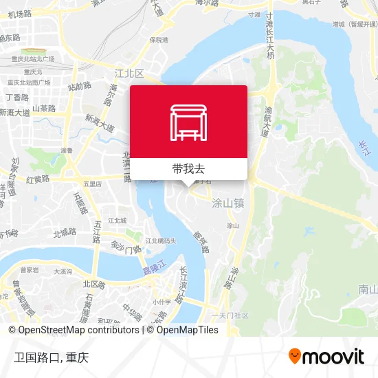 卫国路口地图
