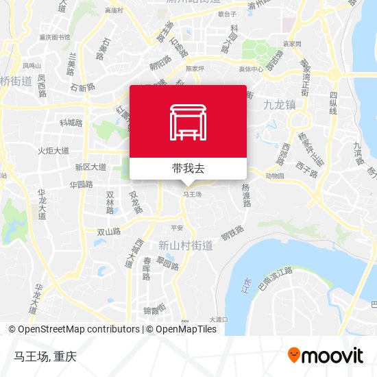 马王场地图