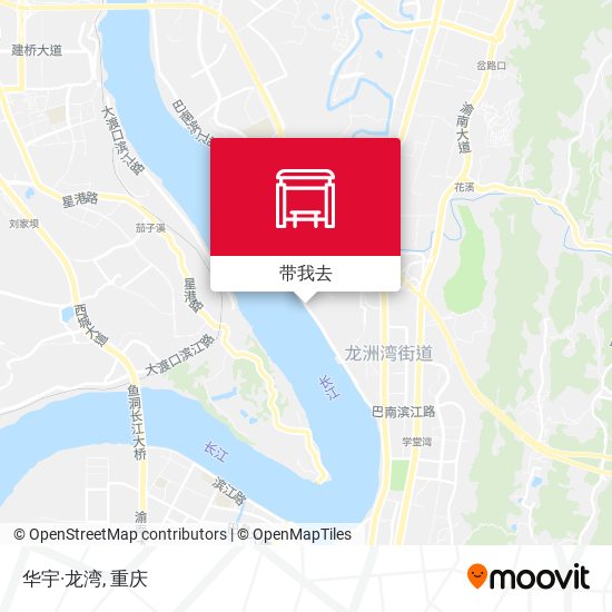 华宇·龙湾地图