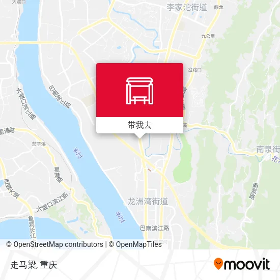 走马梁地图