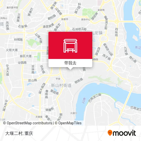 大堰二村地图
