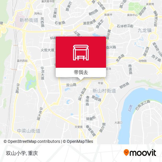 双山小学地图