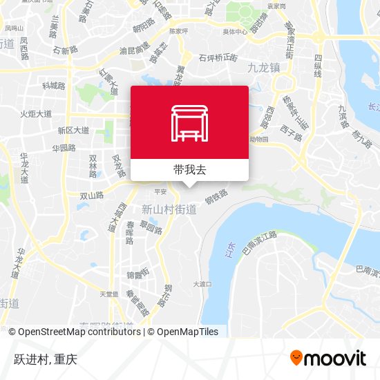 跃进村地图