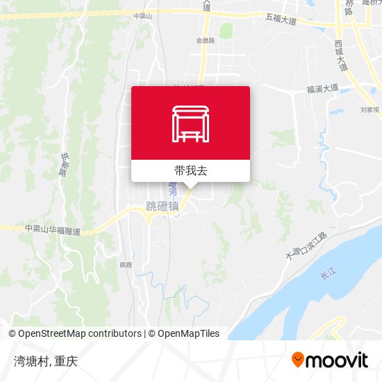 湾塘村地图