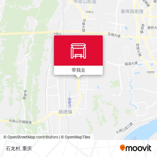 石龙村地图