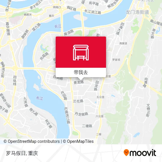 罗马假日地图